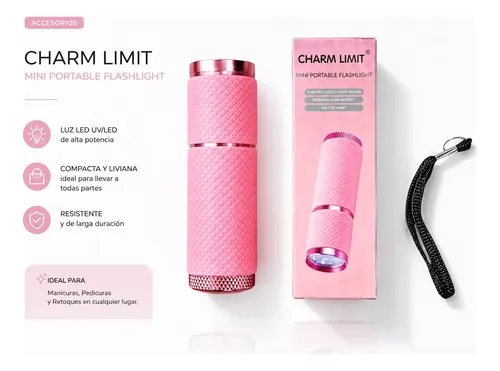 Linterna Uv Led Uñas Gel Lamapara Mini Portátil Esmaltes