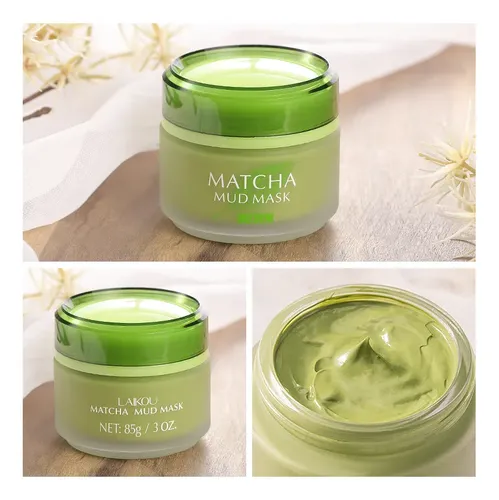 Laikou Matcha Mud Mask: Brillo Natural Y Efecto Detox 85g