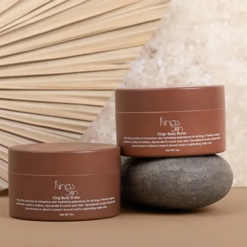 Manteca Corporal De Crowned Skin King: Aroma Cálido,
