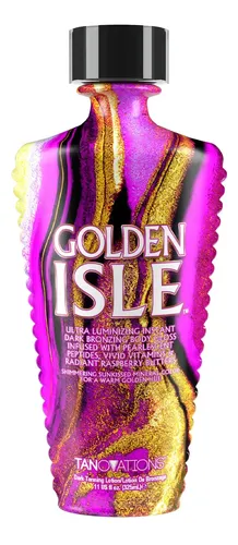 Auto-bronceador Ed Hardy Tanovations Golden Isle Aceite Bron