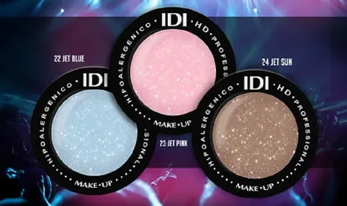 Sombra Compacta IDI Make Up Cosmos Satin HD Hipoalergénica Satinado