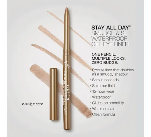 Lápiz De Gel Stila Stay All Day Cachemira 12h Waterproof
