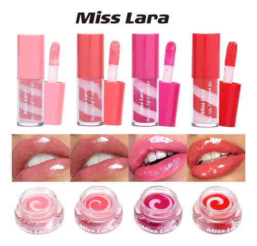 Brillo Labial Líquido Miss Lara Para Labios Y Mejillas