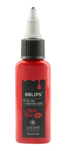Tono Apple Red Rojo Labios Bblips Apto Dermapen Lucent