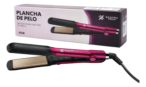 Plancha Planchita De Pelo Profesional Exxtra Tech 45w Cerami