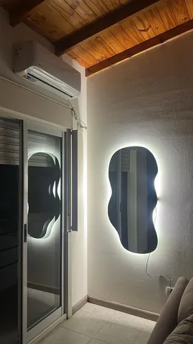 Espejo Nube Led 120×60 Premium Living/habitación Marco Pvc