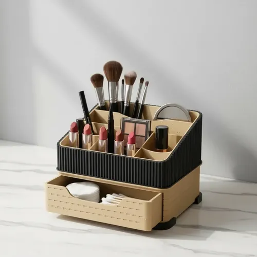 Organizador Maquillaje Multiuso Brochas Pinceles Cosmeticos