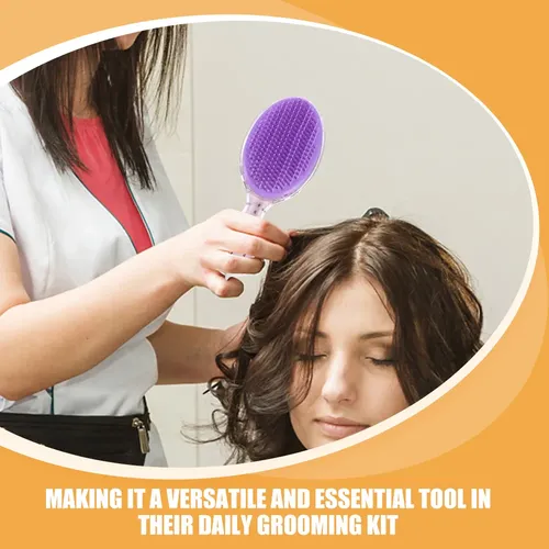Cepillo Desenredante Para Cabello Con Dibujos Animados Para