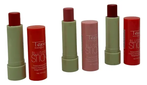 Rubor En Barra Blusher Stick Tejar Make Up (pack X 12)