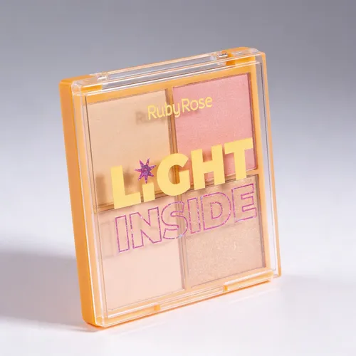Paleta De Iluminador Light Inside Ruby Rose Efecto Luminoso