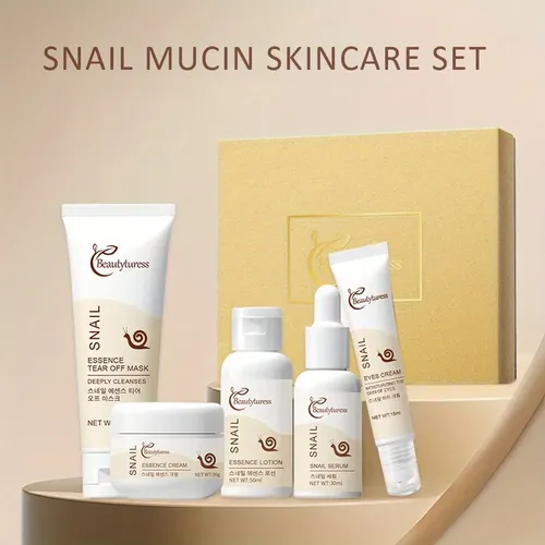 Set De Cuidado Facial Con Mucina De Caracol Para Adolescente
