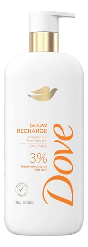 Gel De Baño Dove Glow Recharge Exfoliante 550 Ml Con Vitamin