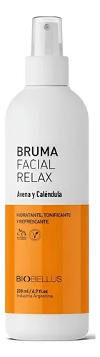 Bruma Facial Relax Avena Y Calendula Vegana Biobellus 200 Ml