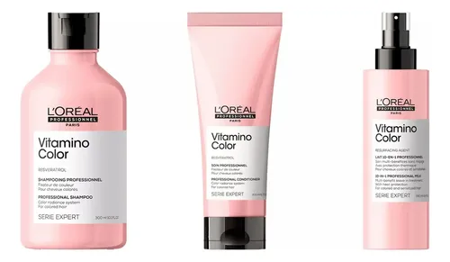 Shampoo + Acondicionador + 10 En 1 Vitamino Color Combo