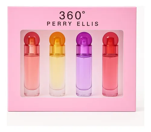 Perfume Perry Ellis 360° Set Para Mujer 50ml
