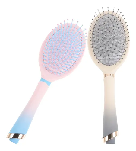 Cepillo De Pelo Ovalado Con Puntas Redondas