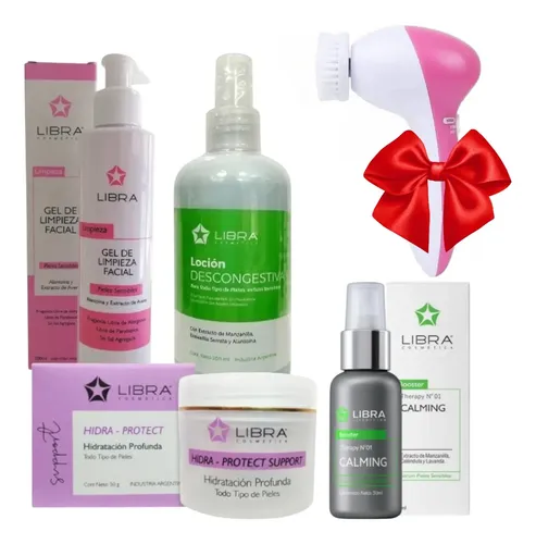 Kit Rutina Skincare Piel Sensible Rosacea Acne Libra Regalo