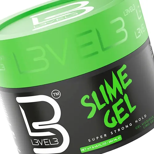 Level 3 Slime Gel Fijador Super Strong Hold Pelo 250ml