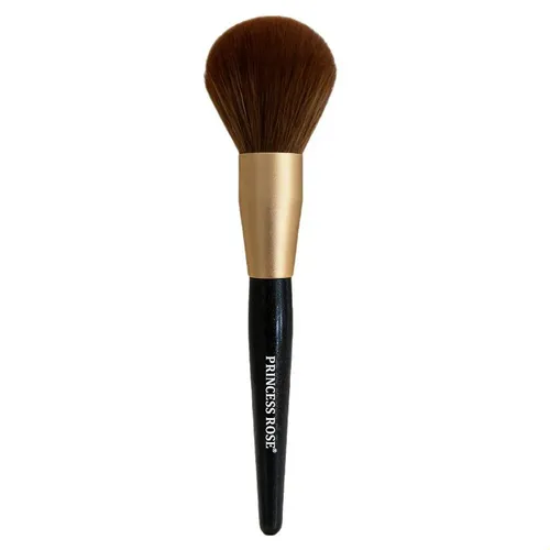 Brocha De Maquillaje Grande Con Mango Azul, Base Y Corrector