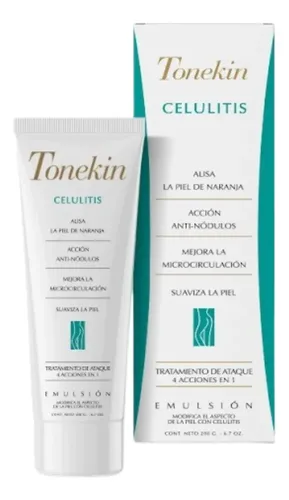 Tonekin Celulitis Emulsión Corporal 200g Reafirma Suaviza