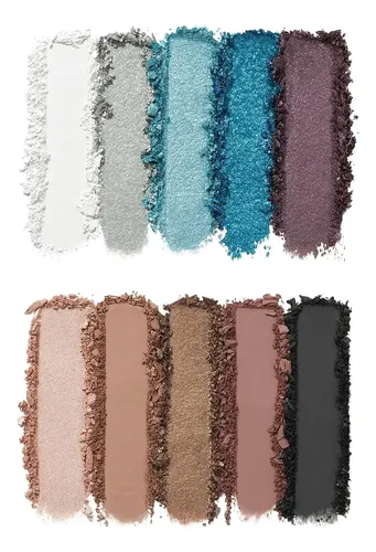 E.l.f. Perfect 10 Eyeshadow Palette Sombras Ultra-pigmented