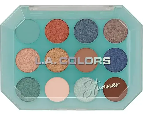 Paleta De Sombras La Colors Stunner Original 12 Tonos