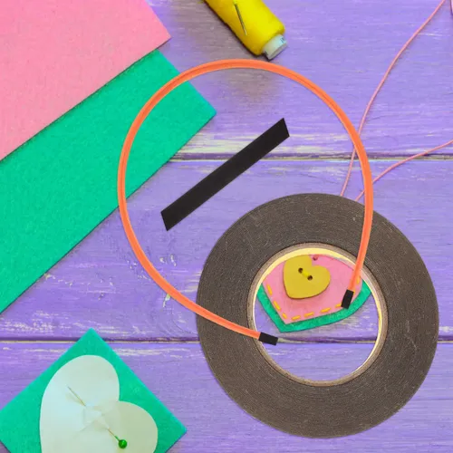 Cinta De Pelo Adhesiva Antideslizante 25 Yardas Cinta De Ras