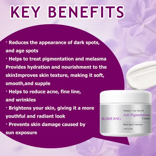 Crema Para Manchas Oscuras Y Piel Opaca 50g