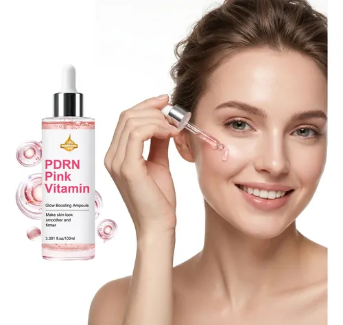 Ampolla Pdrn Pink Vitamin Glow Para Una Piel Radiante, Suave