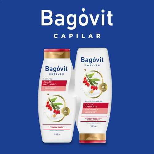 Bagovit Acondicionador Color Radiante Cabello Teñido 350 Ml