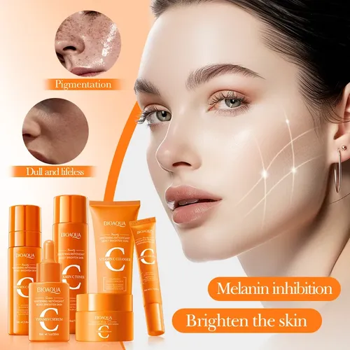 Xh Kit Vitamina C Bioaqua Aclarante Antioxidante Cn