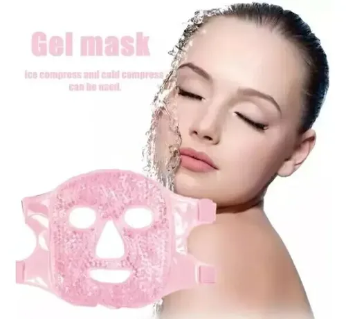 Mascarilla Facial Océane con Esferas de Gel para Calor y Frío, para Piel Normal