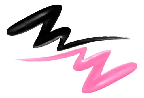 Delineador Liquido Nyx Duo Tono Negro/ Rosa