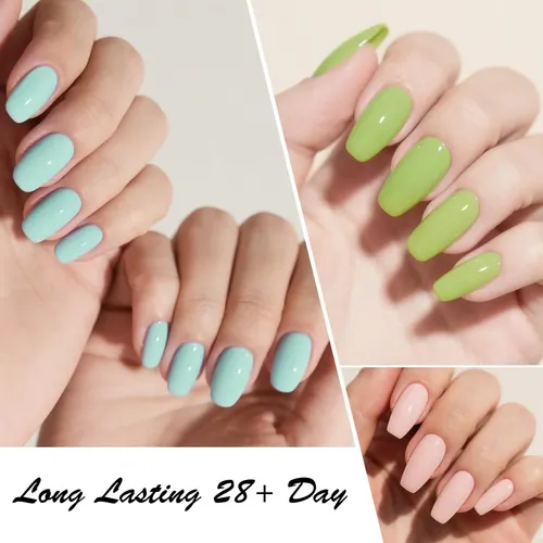 Esmalte Gel Canni Cc8 30pcs 9ml Hema-free Set Pastel Y