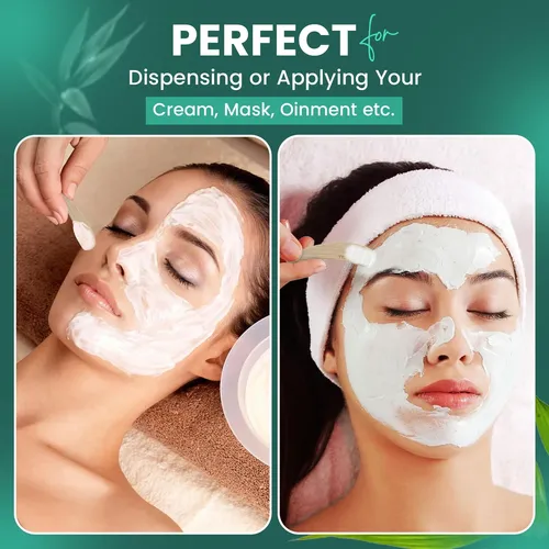 Espátula Cuchara Para Maquillaje Facial Cosmético Pack De 50