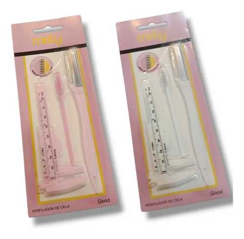 Kit De Diseño De Cejas Perfilador Cepillo Calibrador/vernier
