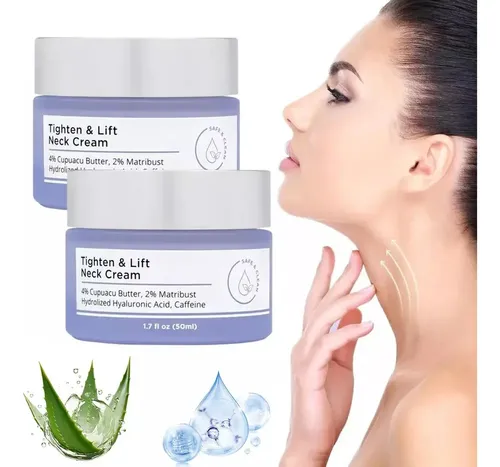 2 Unidades De Crema Reafirmante For El Cuello, Tensa Y Zzi