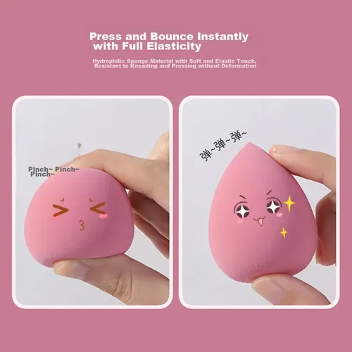 Esponja Batidora De Belleza Uplus Strawberry Mousse