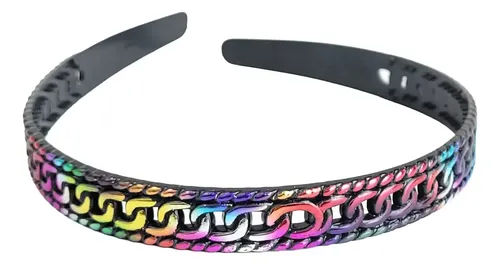 Vinchas Metalizadas Para El Pelo Diseños Pack X12 Color Multicolor 2