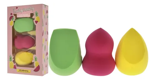Pack Trío De Batidoras De Maquillaje Mcobeauty Fruity Beauty