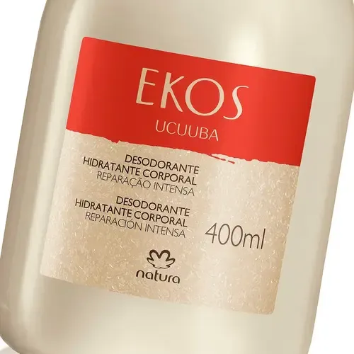 Natura Hidratante Desodorante Corporal Ucuuba Ekos – 400ml