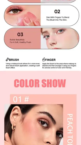 Sombra De Ojos Y Rubor Mate Iluminadores Y Blanqueadores