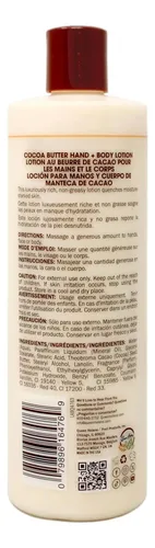 Loción Para Manos Y Cuerpo Con Manteca De Cacao Queen Helene