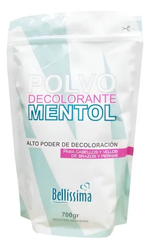 Decolorante Bellissima Polvo Blanco 700g Alto Poder de Decoloración