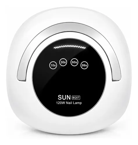 Cabina Para Uñas Sun Bq5t Blanca 120w Original Uv Led
