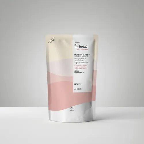 Repuesto Crema Hidratante Corporal Tododia Natura 400ml