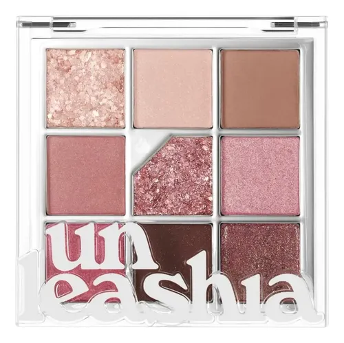 Unleashia Glitterpedia Eye Palette Maquillaje Sombras Ojos No. 5 All Of Dusty Rose