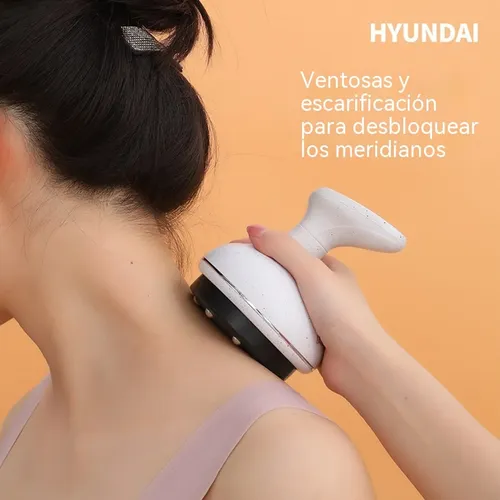 Masajeador Ventosas Electrico Gua Sha Inalambrico Calor
