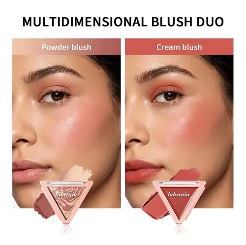 Dúo De Rubor En Polvo Para Mujer, Eyes Lips Face, 4g