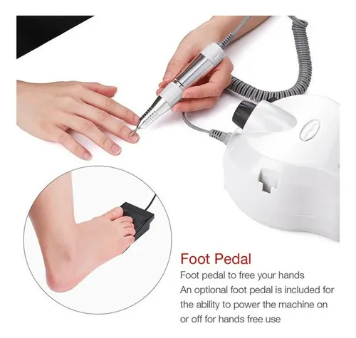 Máquina Eléctrica Profesional Para Limar Uñas Con &amp;w